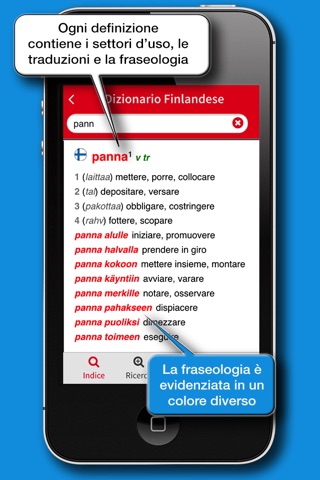 Dizionario Finlandese Hoepli screenshot 3