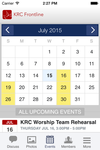Kingdom Revival Church Frontline (Worship Team) screenshot 3