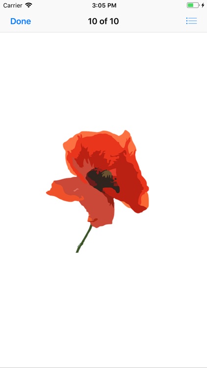 Red Poppy Stickers screenshot-7