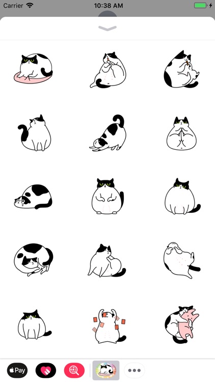 Fat Lazy Cat - Fx Sticker screenshot-1