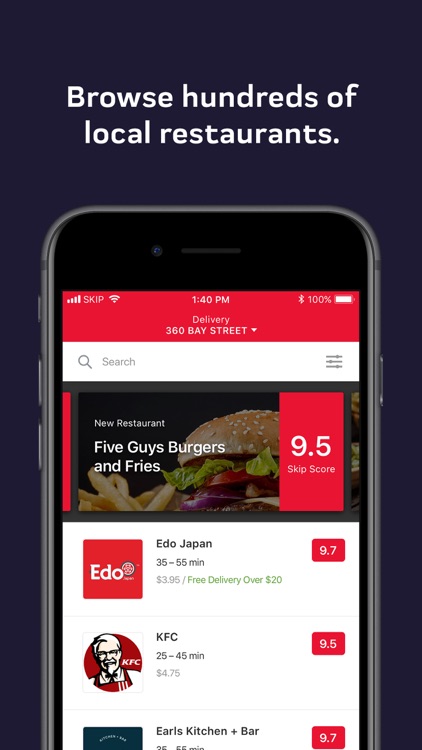 SkipTheDishes - Food Delivery