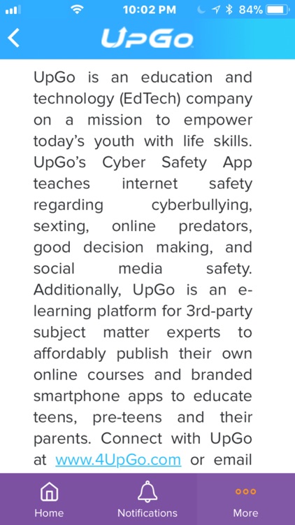 UpGo: Cyber Safety App screenshot-4