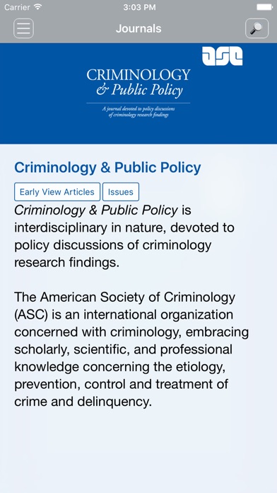 Criminology and Public Policy screenshot 2