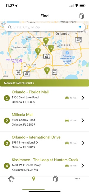 Olive Garden Italian Kitchen On The Iphone Screenshots