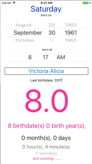 Birthdate Display(圖2)-速報App