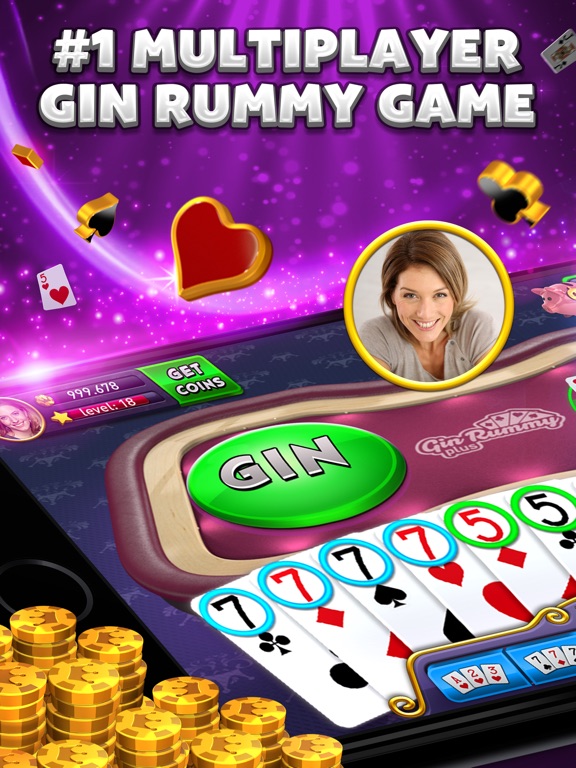 Gin Rummy Plus - Card Game на iPad