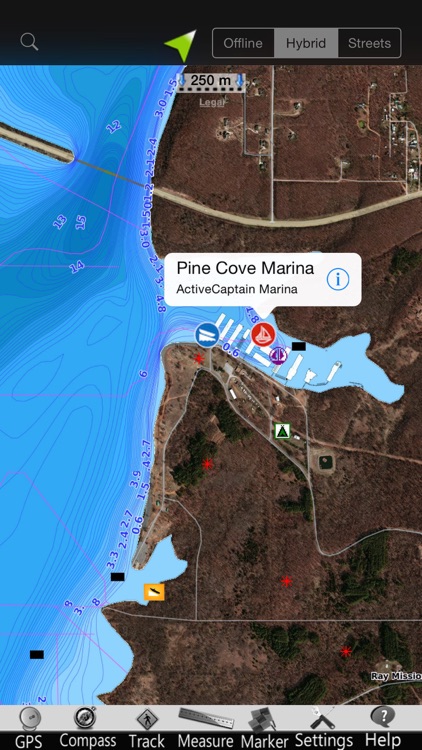 Lake Murray Nautical Chart