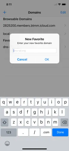 Screenshot 2 Discovery - DNS-SD Browser iphone