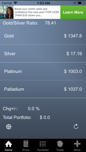 Gold Price Calculator Free On The Screenshots