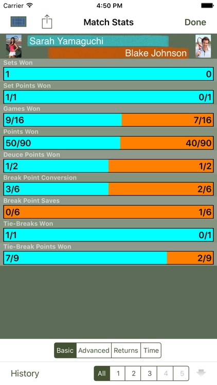 Tennis Score Tracker