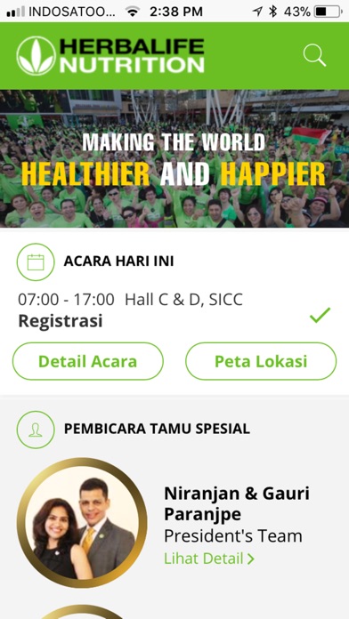 Herbalife Events screenshot 2