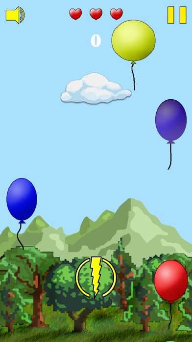 Cloud vs Balloons. Lite screenshot 2