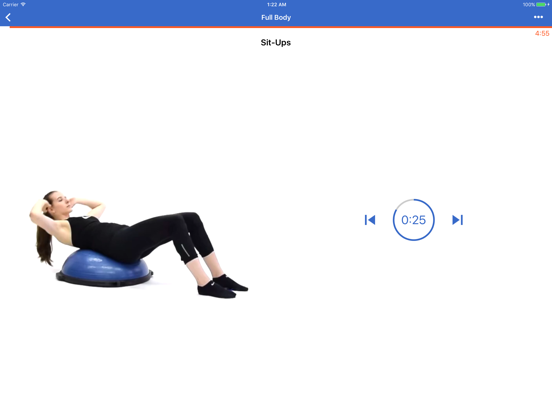 Bosu Balance Trainer Ball Workouts by Fitifyのおすすめ画像1