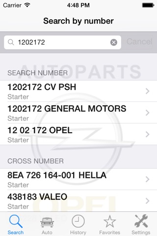 Autoparts for Opelのおすすめ画像1
