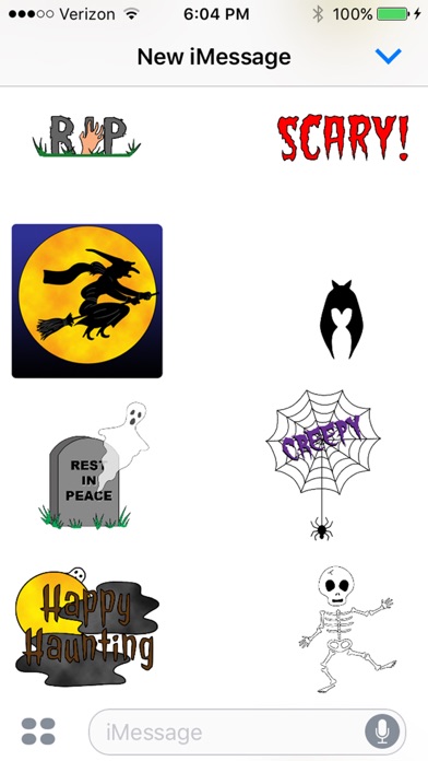 Halloween Animated Stickers JP screenshot 2