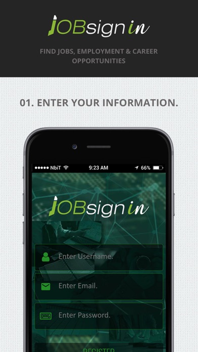 JobSignIn screenshot 2