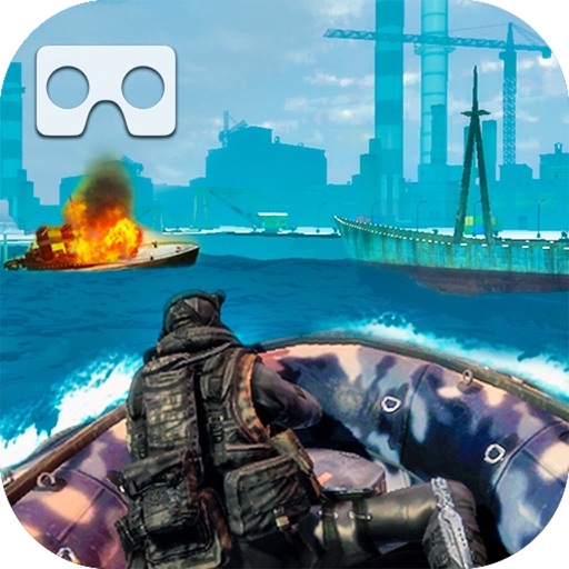 VR Commando Battleship Clash icon