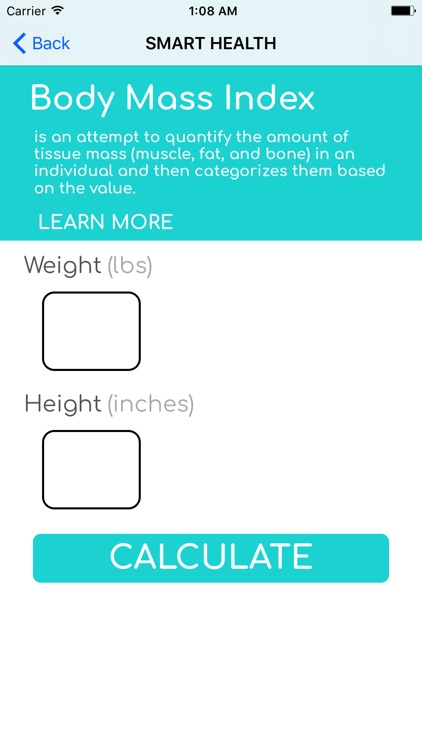 Smart Health Calculator