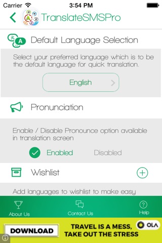 Translate SMS Pro screenshot 4