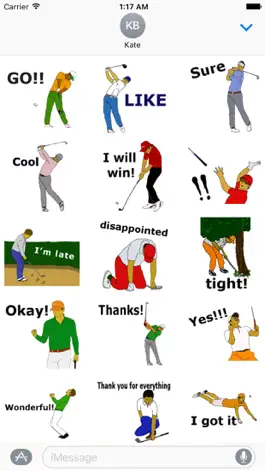 Game screenshot This is Golf GolfMoji Sticker mod apk