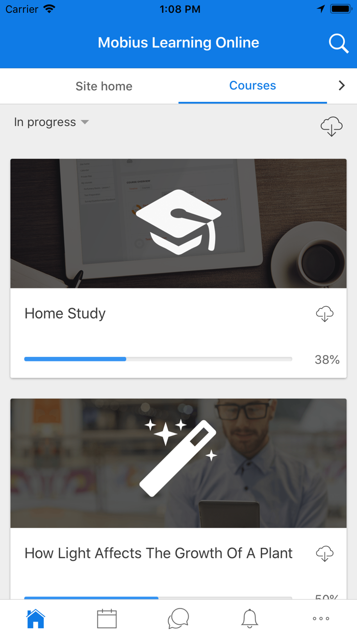 Mobius Learning Shared LMS