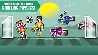 Soccer Ragdoll 2 Player Physics games screenshot 2