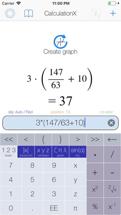Calculation X pro: Calculator