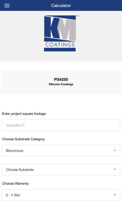 How to cancel & delete KM Coatings Calculator from iphone & ipad 3