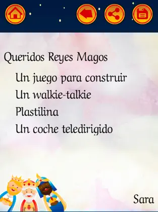 Imágen 5 Carta a los Reyes Magos iphone