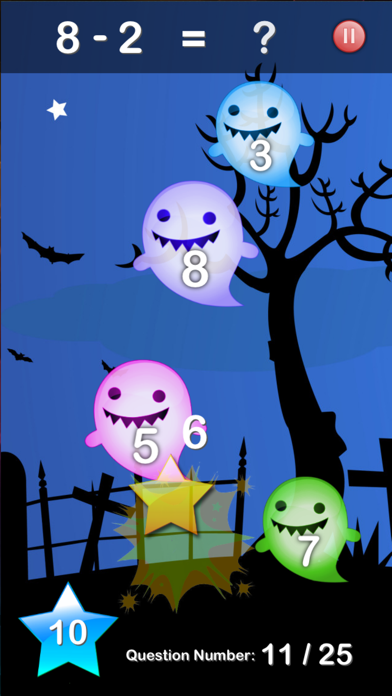 How to cancel & delete Halloween Maths Lite from iphone & ipad 3