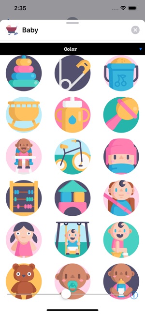 Infant Baby Stickers(圖2)-速報App