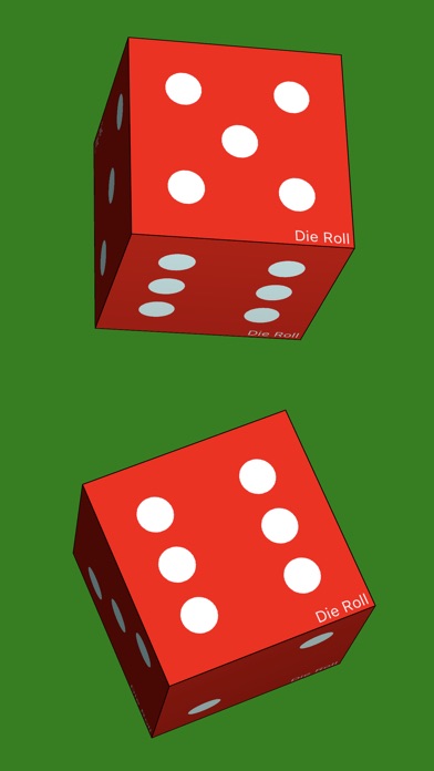 Die Roll - dice roller app screenshot 2