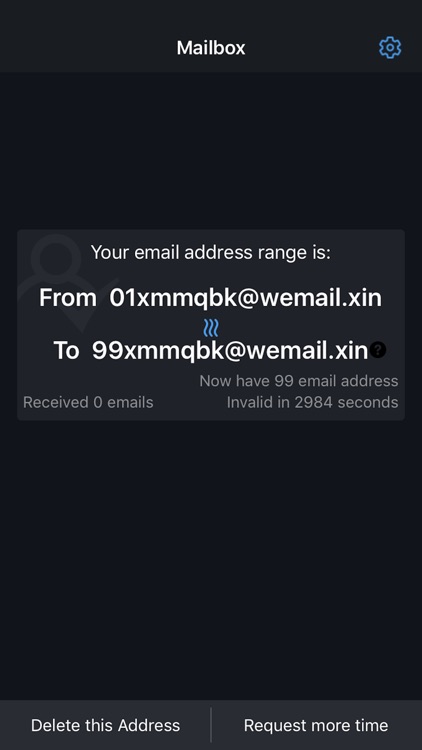 temp mailbox--anonymous email