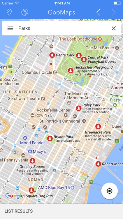 GooMaps - for Google Maps Edition screenshot-3