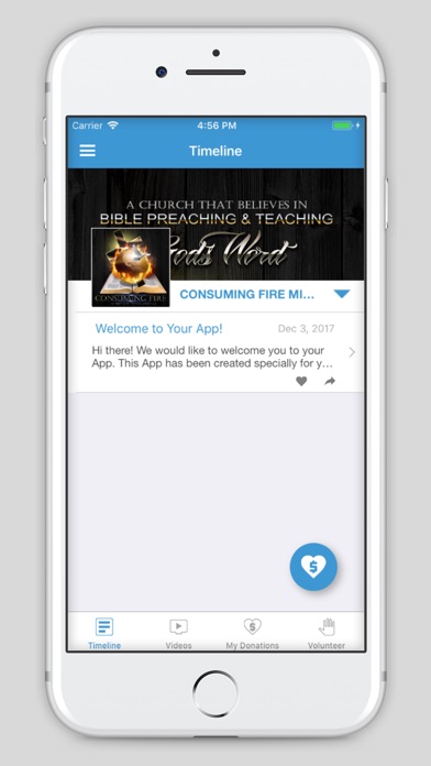 Consuming Fire Ministry App screenshot 4