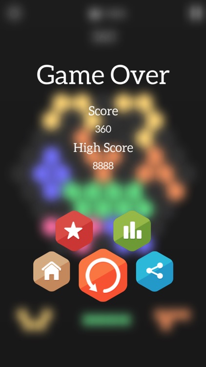 Hex Crush-Hexagon Puzzle Game screenshot-4