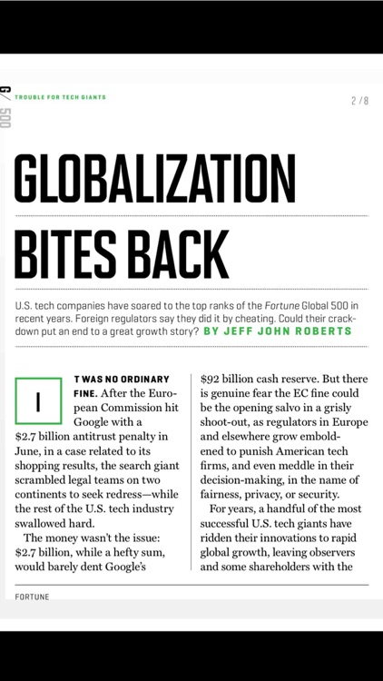 Fortune Magazine Europe screenshot-3