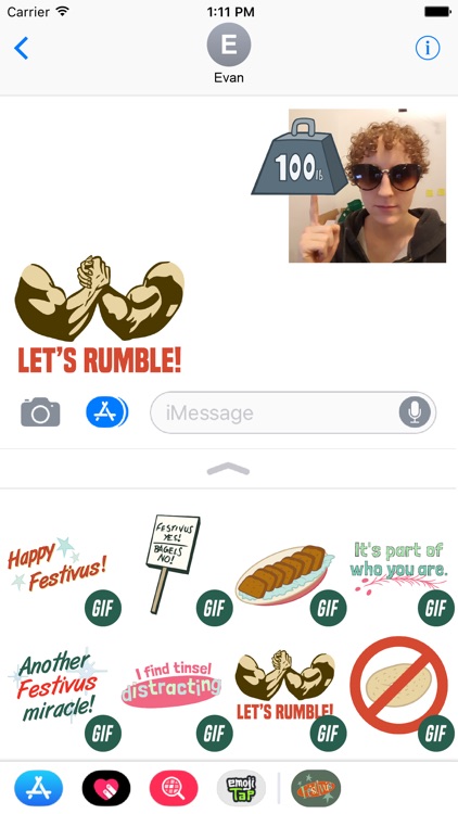 Seinfeld Festivus Stickers