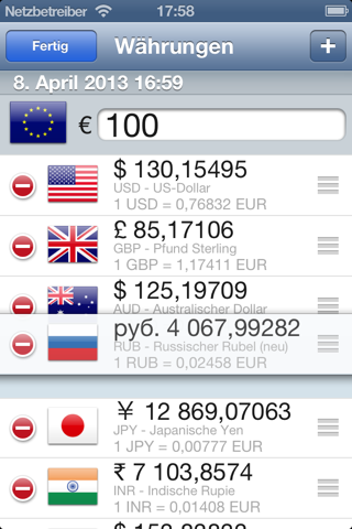 Currency converter - UpToDate screenshot 3