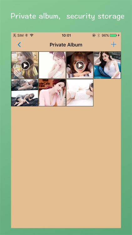 iVault, Private photo albums