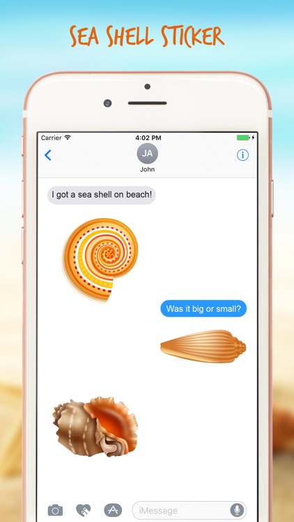 Sea Shell Life Stickers