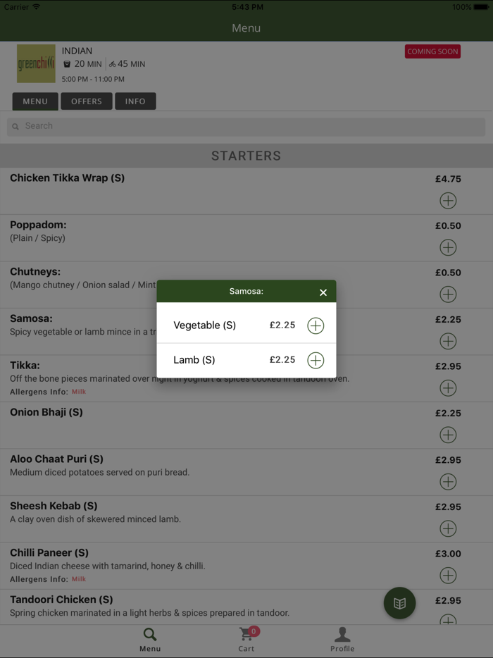 Green Chilli Takeaway