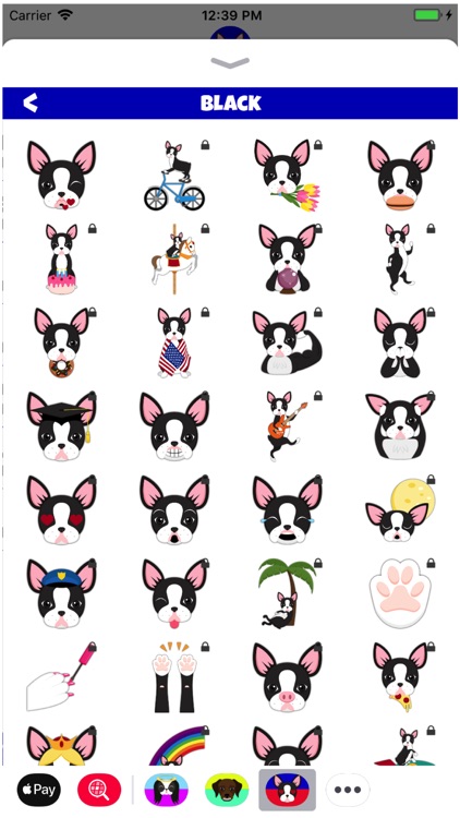 Boston Terrier Lover Emoji screenshot-3