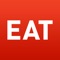 Yelp Eat24 is a food delivery app that is beautiful to look at and is directly integrated with Yelp's star rating system