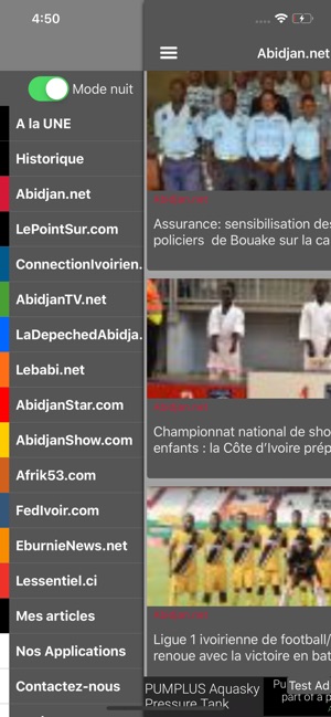 Actu Cote d'ivoire(圖2)-速報App