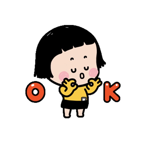 Little Girl Mimi Sticker