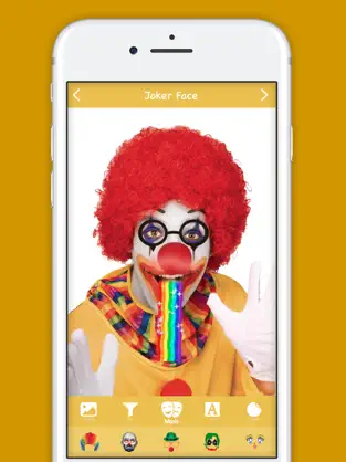 Captura de Pantalla 2 Joker Face Editor iphone