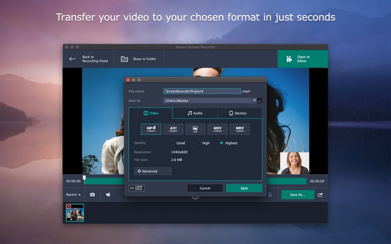 free download capture video and audio on screen for mac