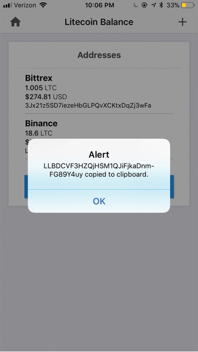 Litecoin Balance screenshot 4