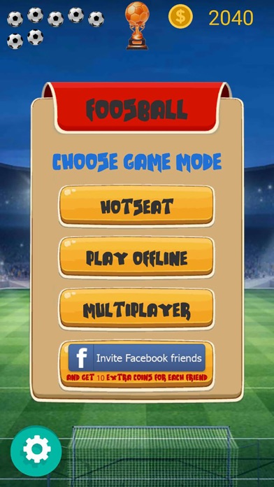 Foosball Multiplayer 3D screenshot 2